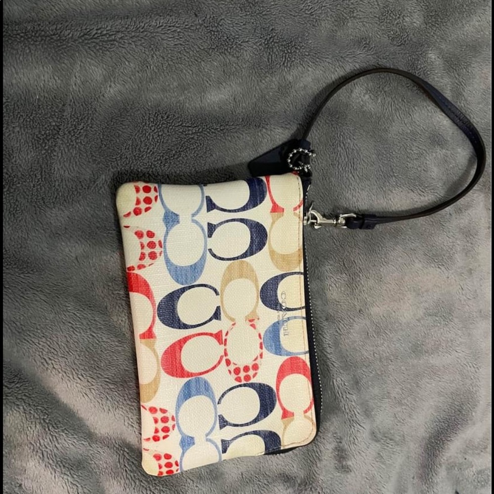 Coach wrist wallet
